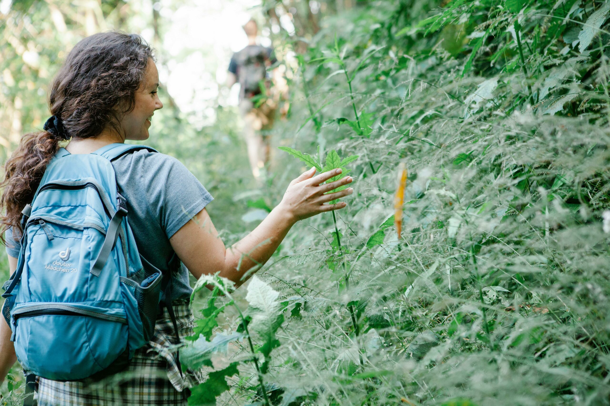 walking in nature